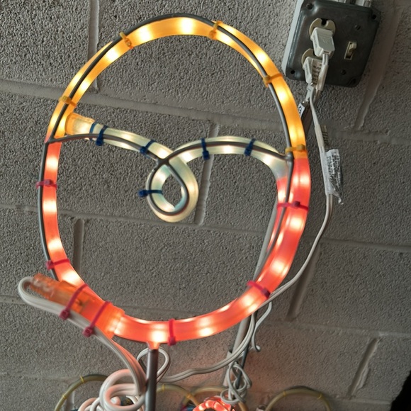 Rope light pastel Easter egg pathway lights - Picture 3 of 4